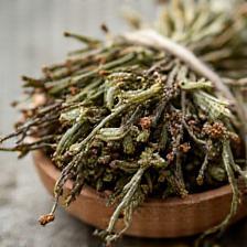 Korean herb bundle representing Korean botanicals